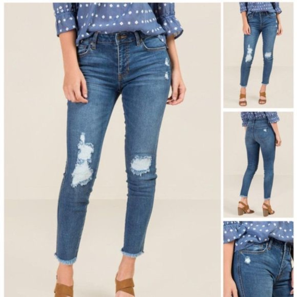 Harper Heritage Mid Rise Skinny Jeans - 29